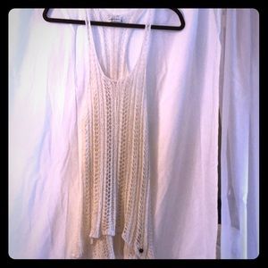 Crocheted Bathing suit cover-up